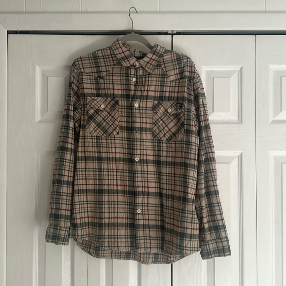 Salty crew knit button down